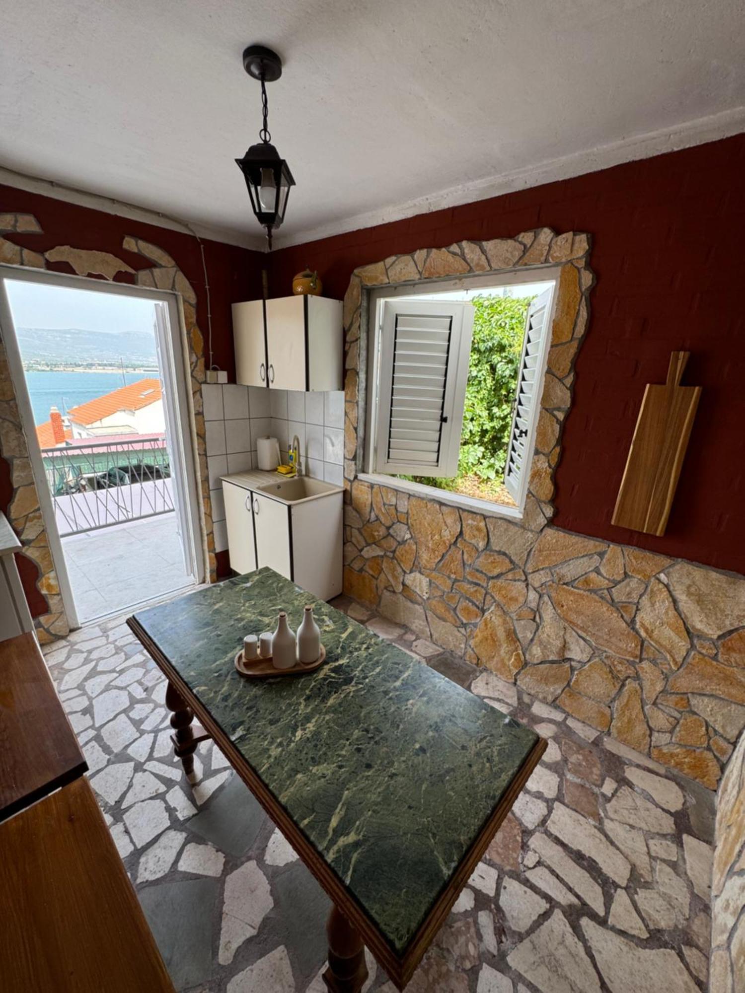 Apartment With Terrace And Sea View - Lucic Trogir Bagian luar foto